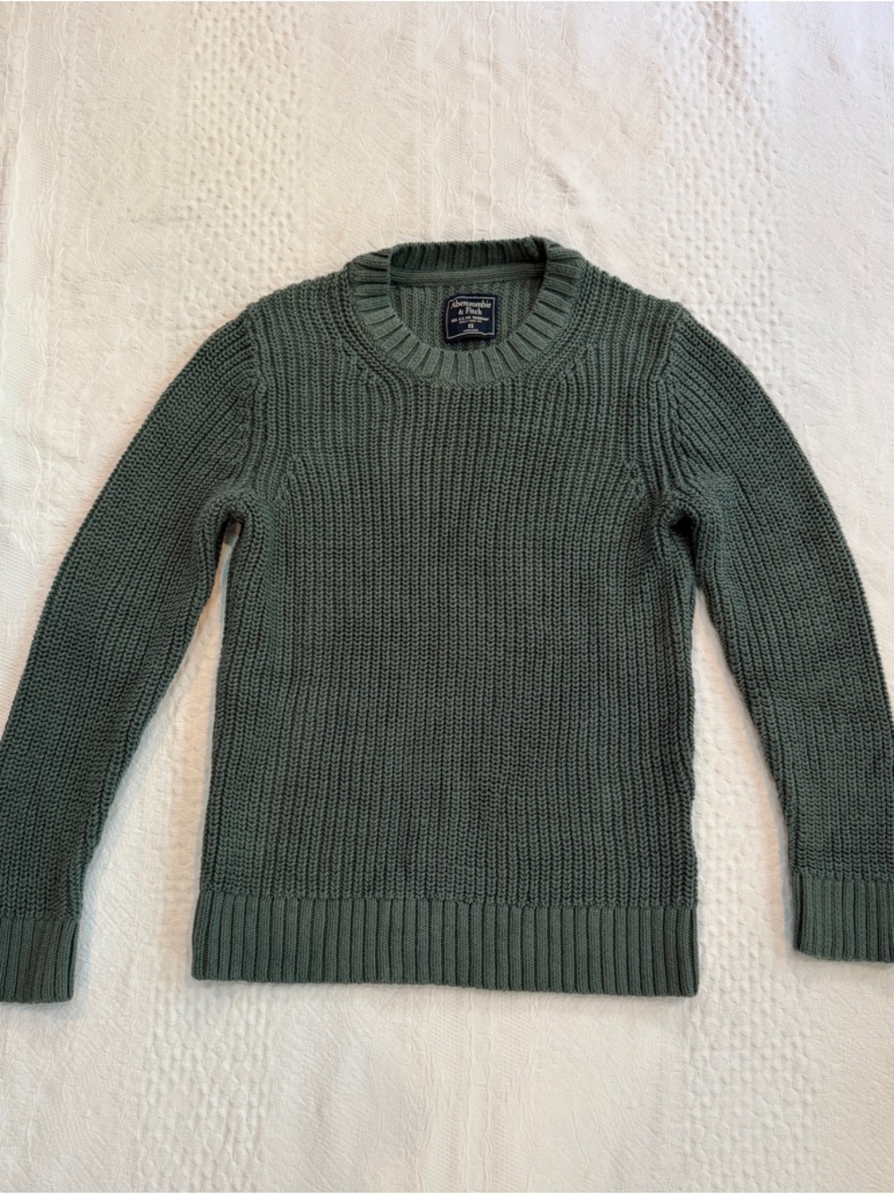 Abercrombie and Fitch Crewneck Sweater Linen Cotton Blend Women’s XS